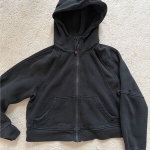 Lululemon Cropped Scuba Zip Hoodie